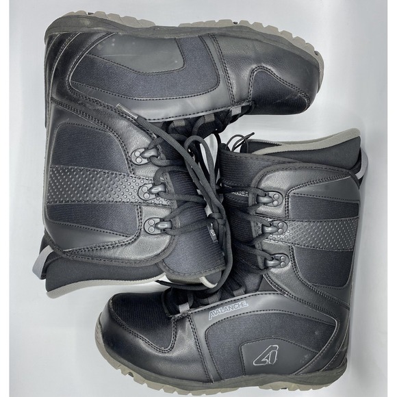 Avalanche Snowboard Boots Mens Size 13 Black Lace Up GUC main image 8